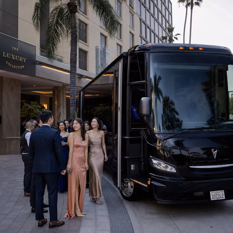 Private event transportation