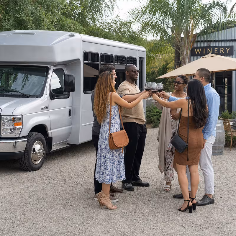 winery Brewery tour transportation